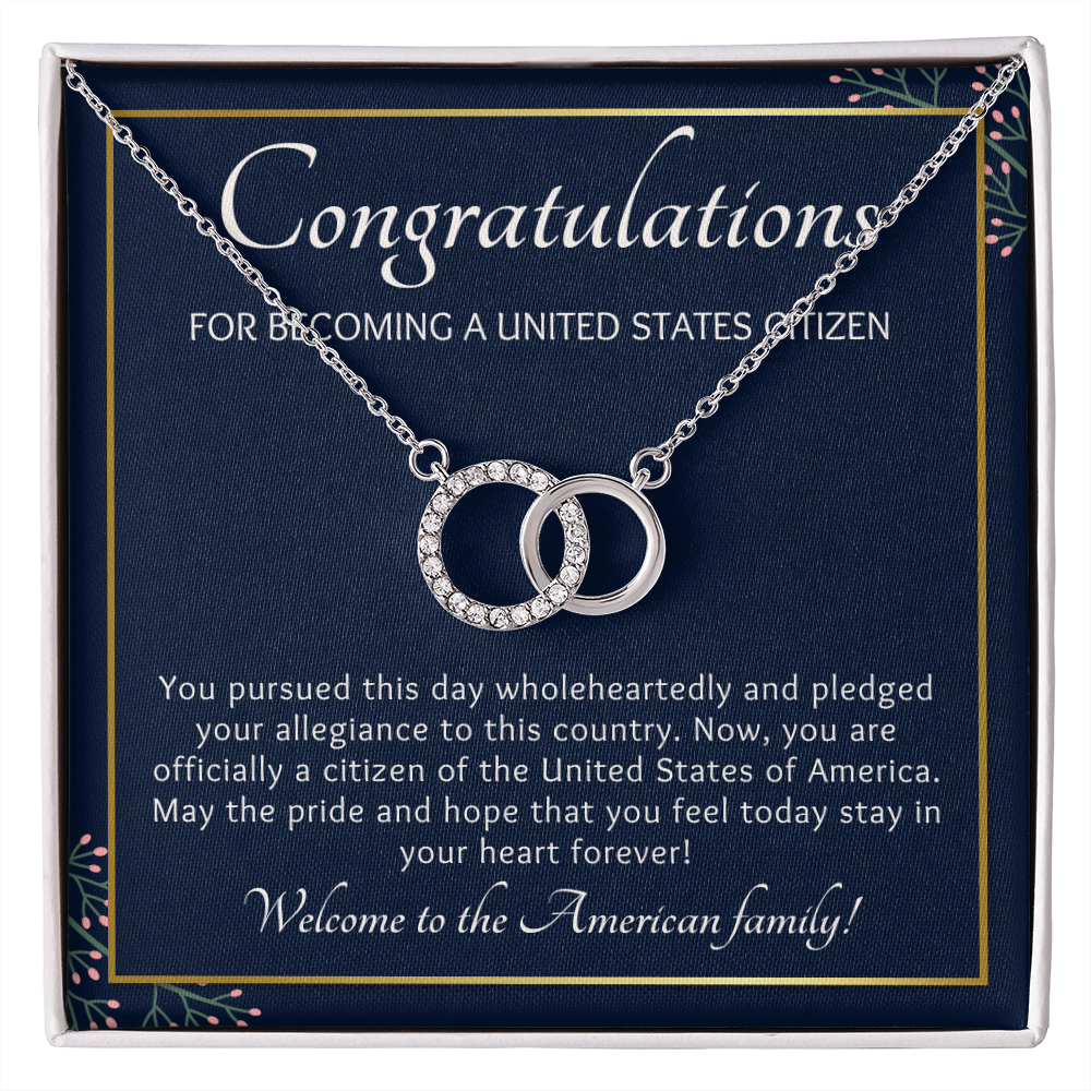 Congratulations for New US Citizen Gift – Aolmu Jewelry