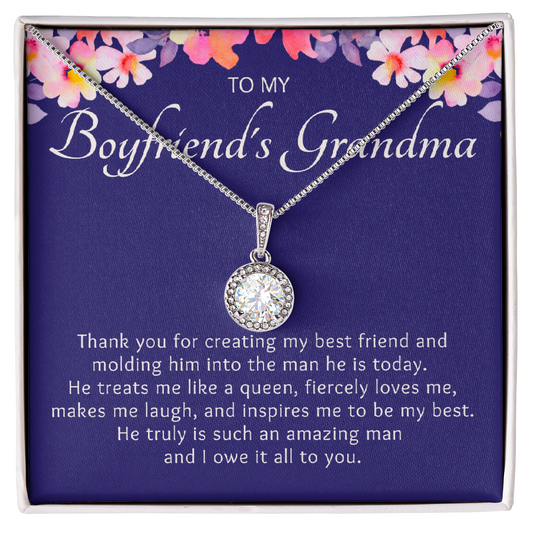 Boyfriend's Grandmother Necklace Gift