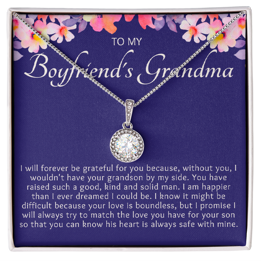 Boyfriend's Grandmother Necklace Gift