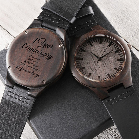 1st Anniversary Wood Watch for Men