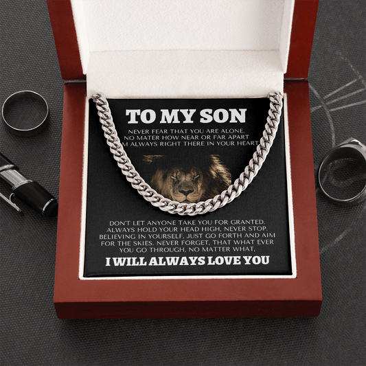 To my Son Necklace