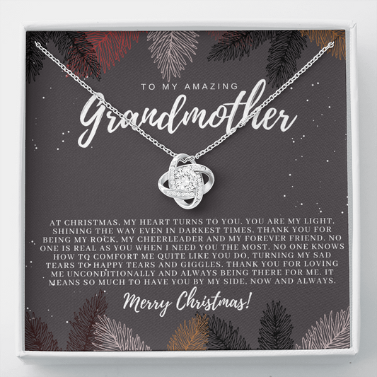 Grandmother Necklace Gift for Christmas