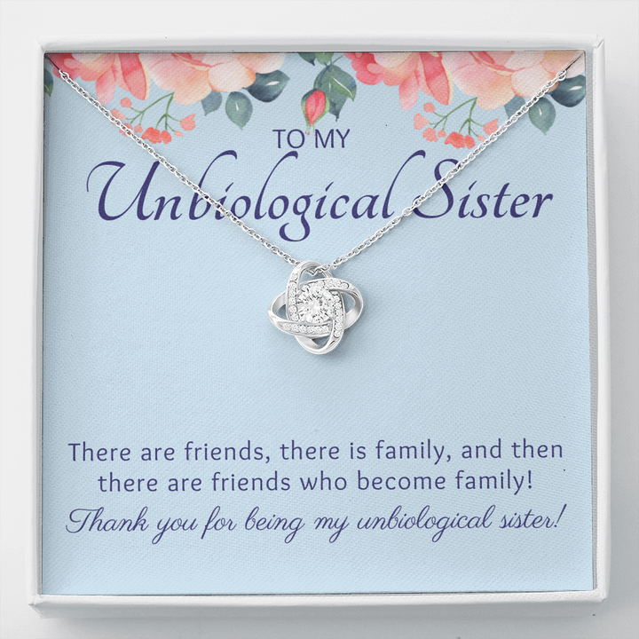 Unbiological Sister Gifts Thank You for Being My Unbiological Sister N -  Sayings into Things