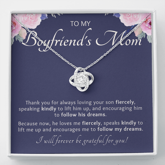 Boyfriends Mom Necklace Gift