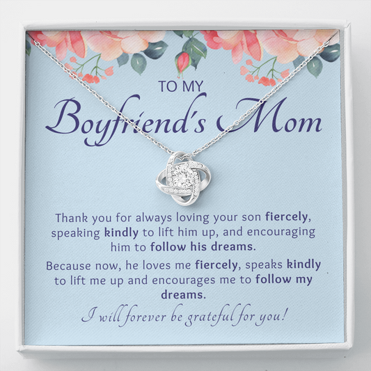 Boyfriends Mom Necklace Gift