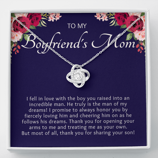 Boyfriends Mom Necklace Gift