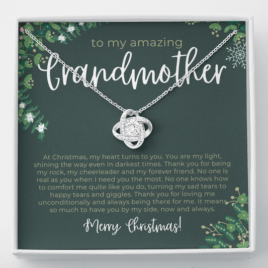 Grandmother Necklace Gift for Christmas