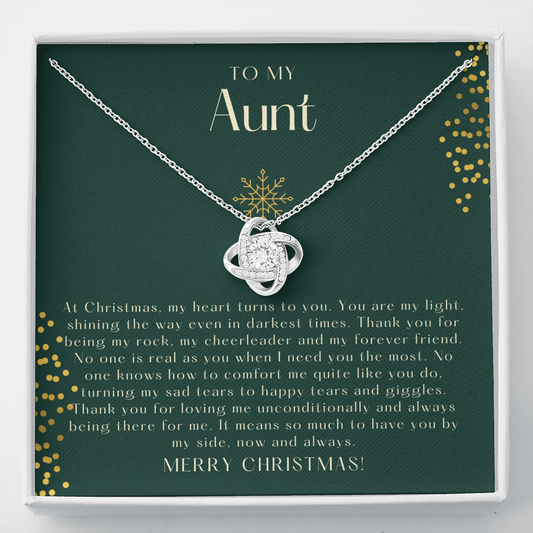 Aunt Necklace Gift for Christmas