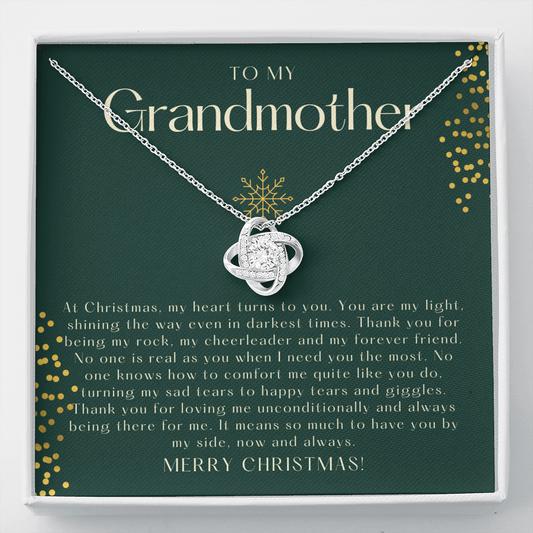 Grandmother Necklace Gift for Christmas