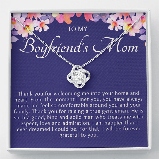 Boyfriends Mom Necklace Gift