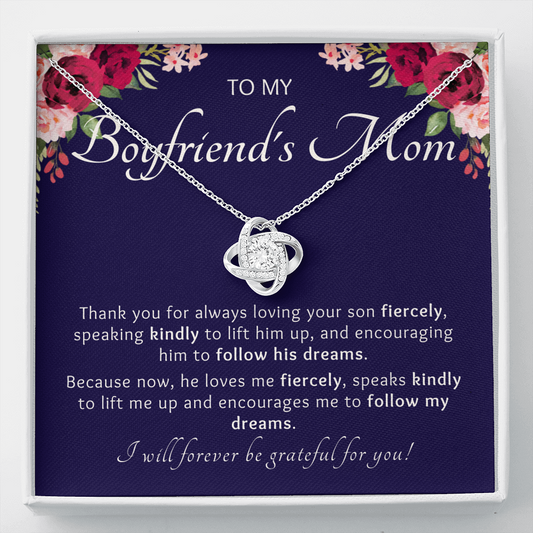 Boyfriends Mom Necklace Gift