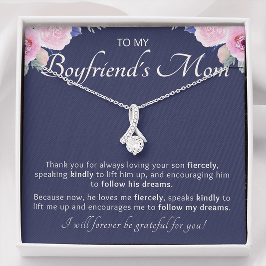 Boyfriends Mom Necklace Gift