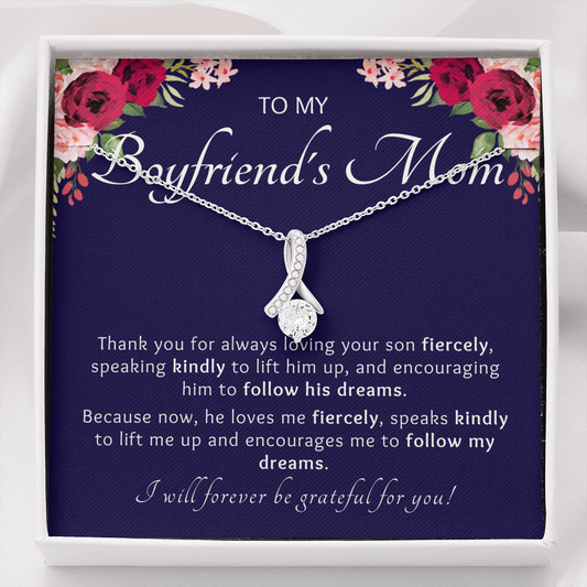 Boyfriends Mom Necklace Gift