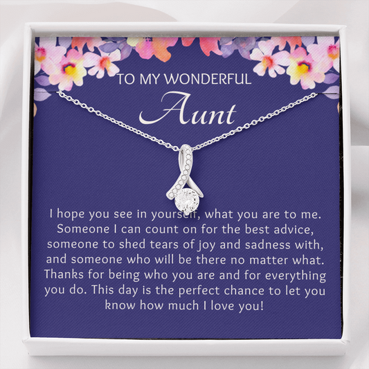 Aunt Necklace Gift