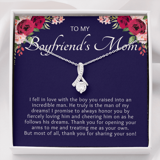 Boyfriends Mom Necklace Gift